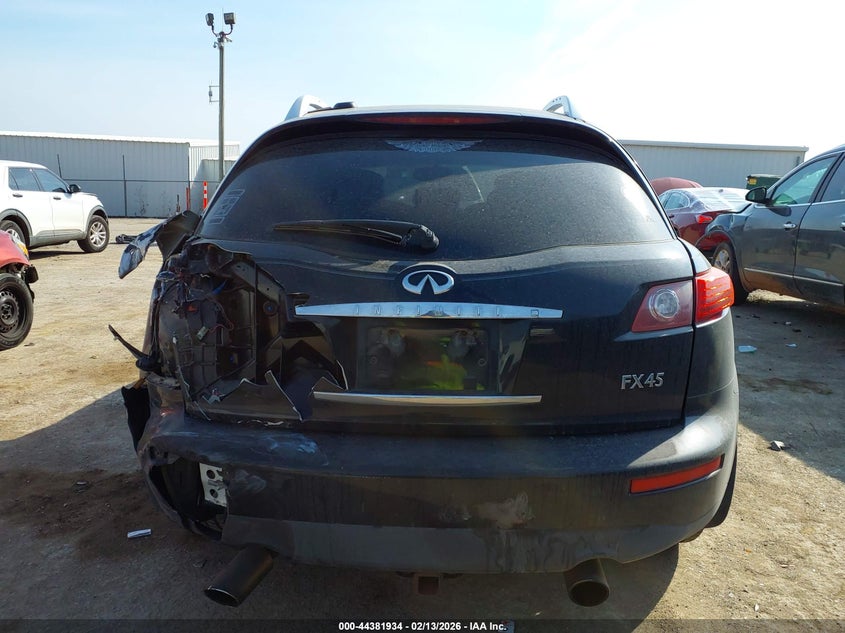 2004 Infiniti Fx45 VIN: JNRBS08W94X404374 Lot: 44381934