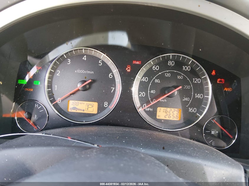 2004 Infiniti Fx45 VIN: JNRBS08W94X404374 Lot: 44381934