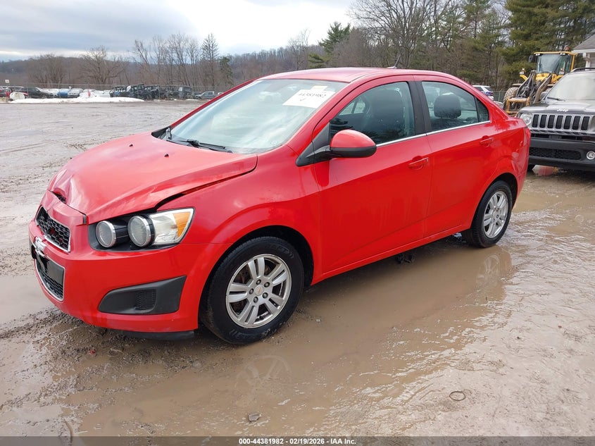 2012 Chevrolet Sonic 2Lt
