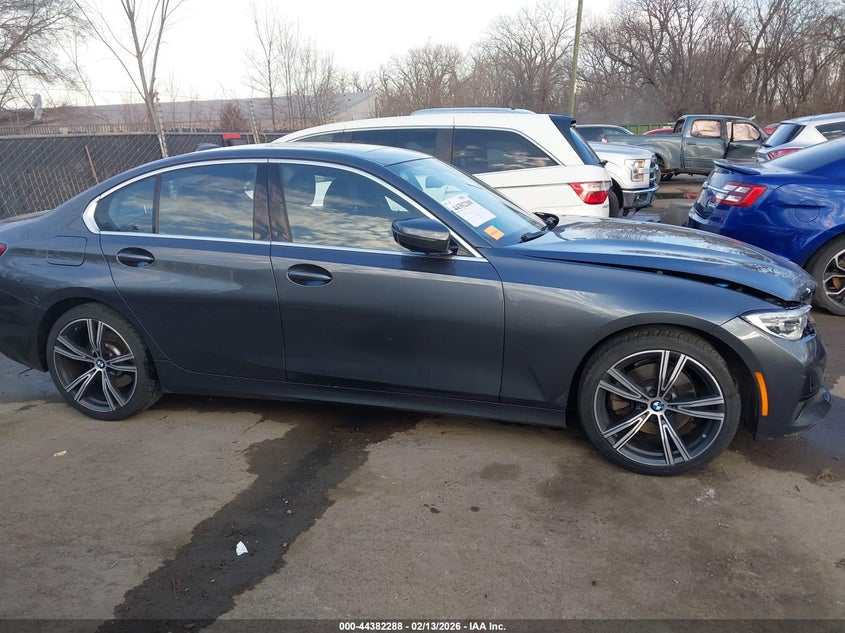 2021 BMW 330I xDrive VIN: WBA5R7C01MFK30887 Lot: 44382288