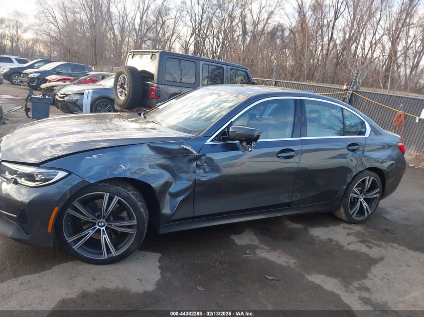 2021 BMW 330I xDrive VIN: WBA5R7C01MFK30887 Lot: 44382288