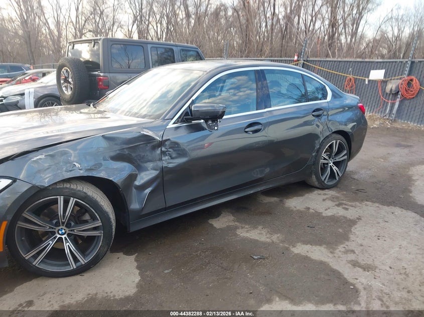 2021 BMW 330I xDrive VIN: WBA5R7C01MFK30887 Lot: 44382288