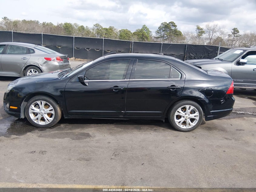 2012 Ford Fusion Se VIN: 3FAHP0HA4CR145693 Lot: 44382488