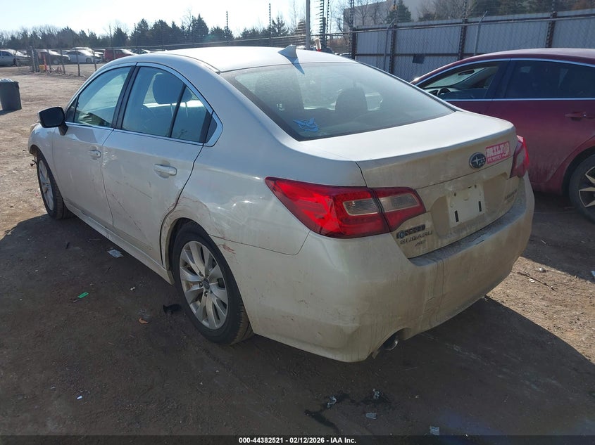 2017 Subaru Legacy 2.5I Premium