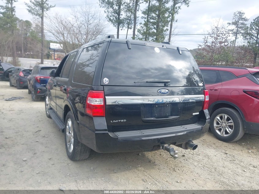 Vin: 1fmju2at9gef49556, lot: 44879101, ford expedition limited 20163