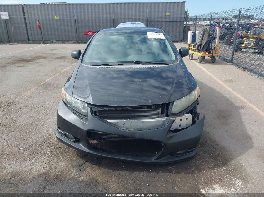 2012 Honda Civic Si VIN: 2HGFG4A57CH701109 Lot: 44382604