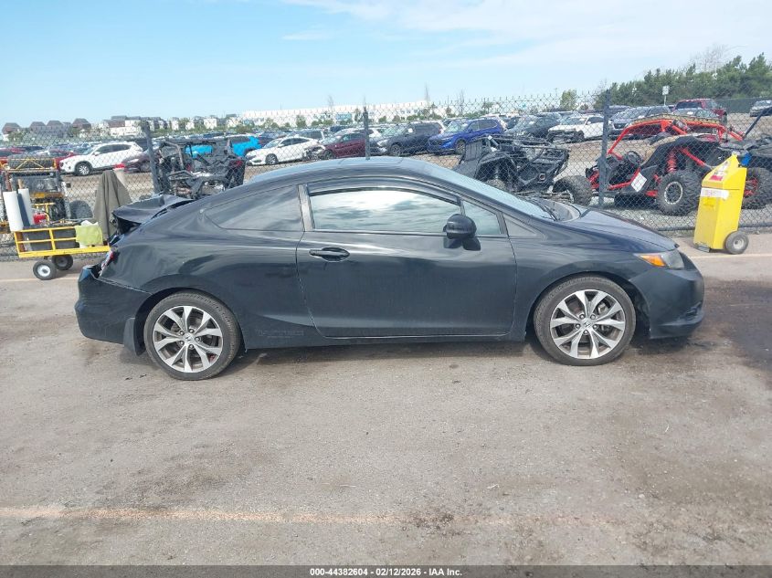 2012 Honda Civic Si VIN: 2HGFG4A57CH701109 Lot: 44382604