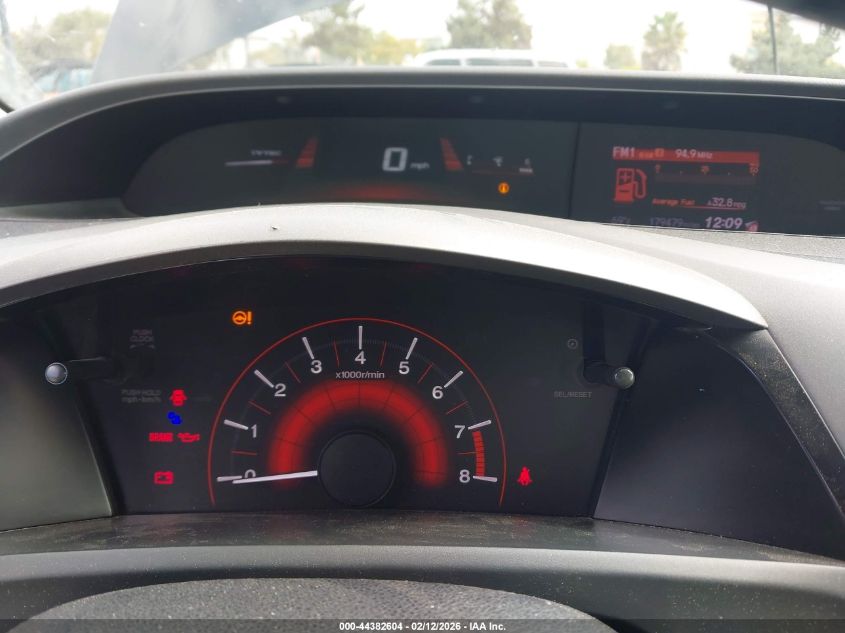 2012 Honda Civic Si VIN: 2HGFG4A57CH701109 Lot: 44382604