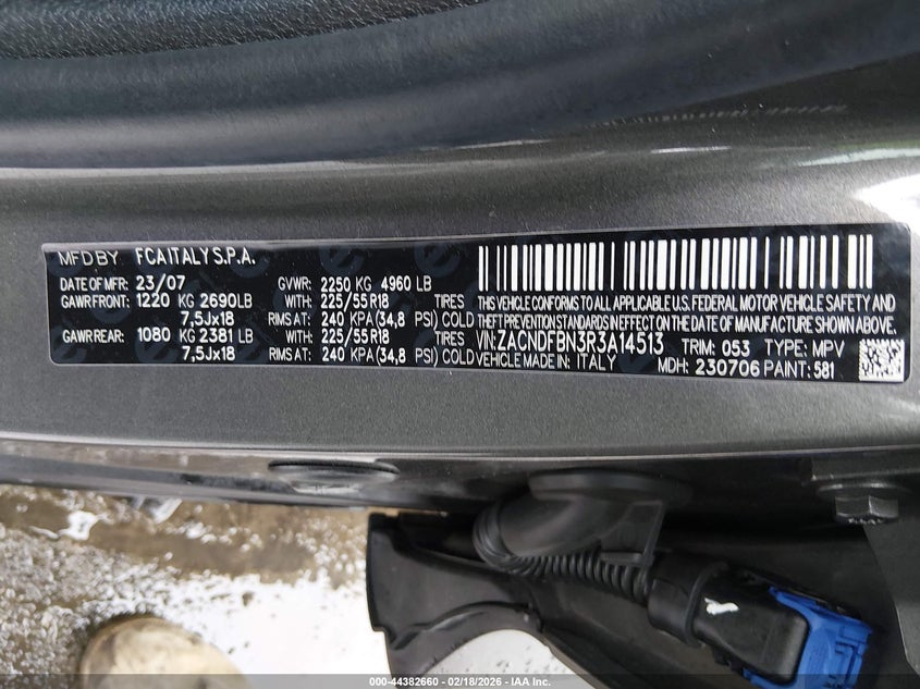 2024 Dodge Hornet Gt Plus Awd VIN: ZACNDFBN3R3A14513 Lot: 44382660