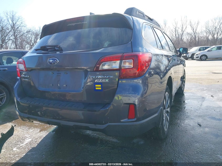 Vin: 4s4bsanc5g3248440, lot: 44879243, subaru outback 2.5i limited 20164
