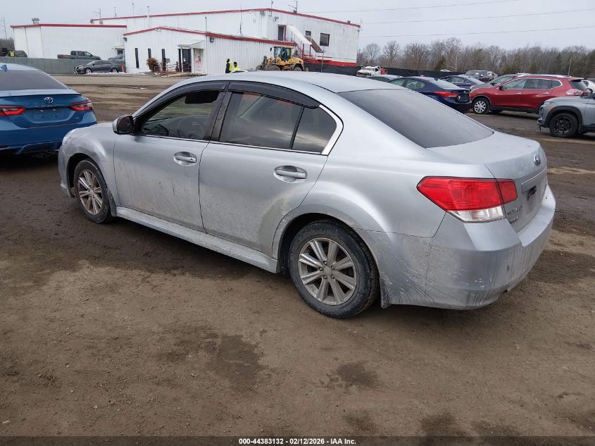 2012 Subaru Legacy 2.5I Premium
