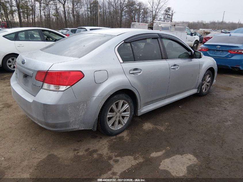 2012 Subaru Legacy 2.5I Premium