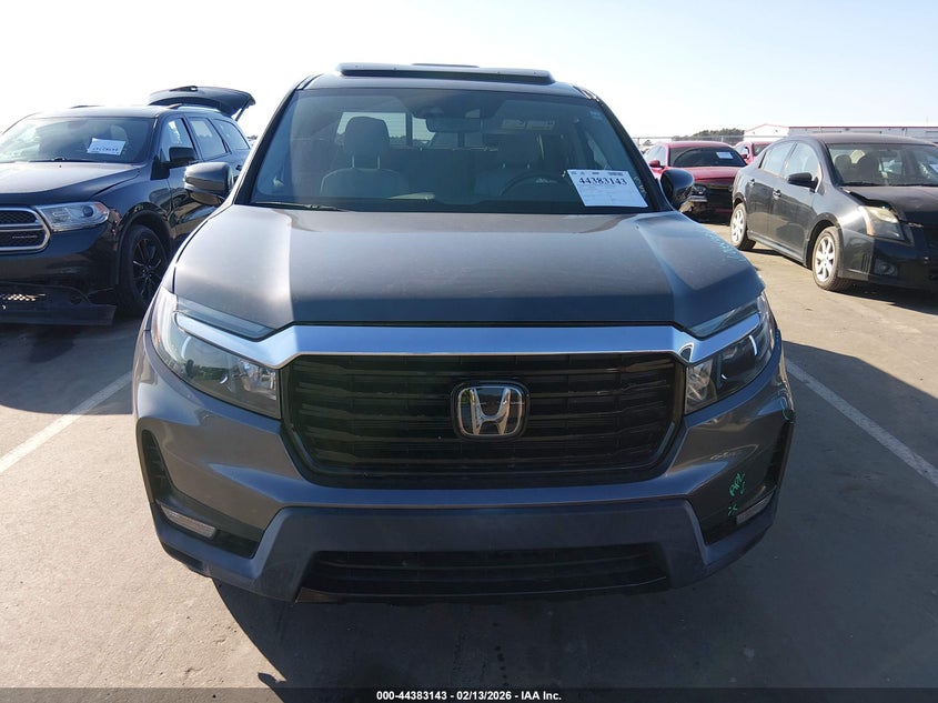2021 Honda Ridgeline Rtl-E VIN: 5FPYK3F70MB020749 Lot: 44383143