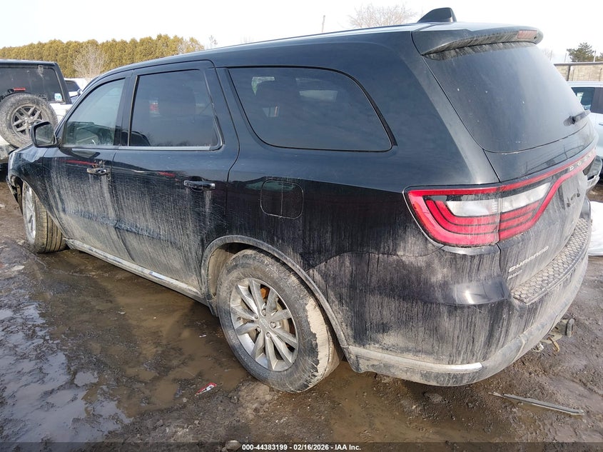 2017 Dodge Durango Sxt Awd