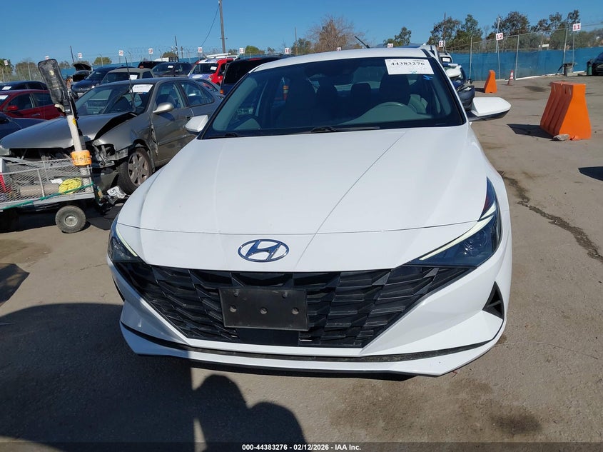VIN 5NPLS4AG1MH003475 2021 HYUNDAI ELANTRA SEL