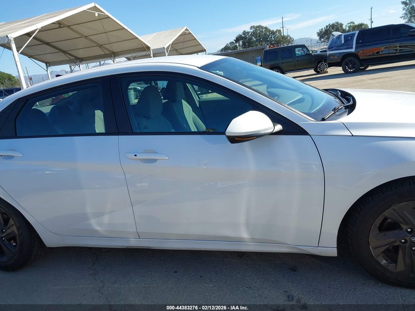 VIN 5NPLS4AG1MH003475 2021 HYUNDAI ELANTRA SEL