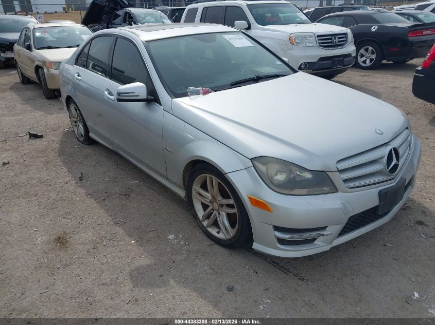 2012 Mercedes-Benz C 250 Sport