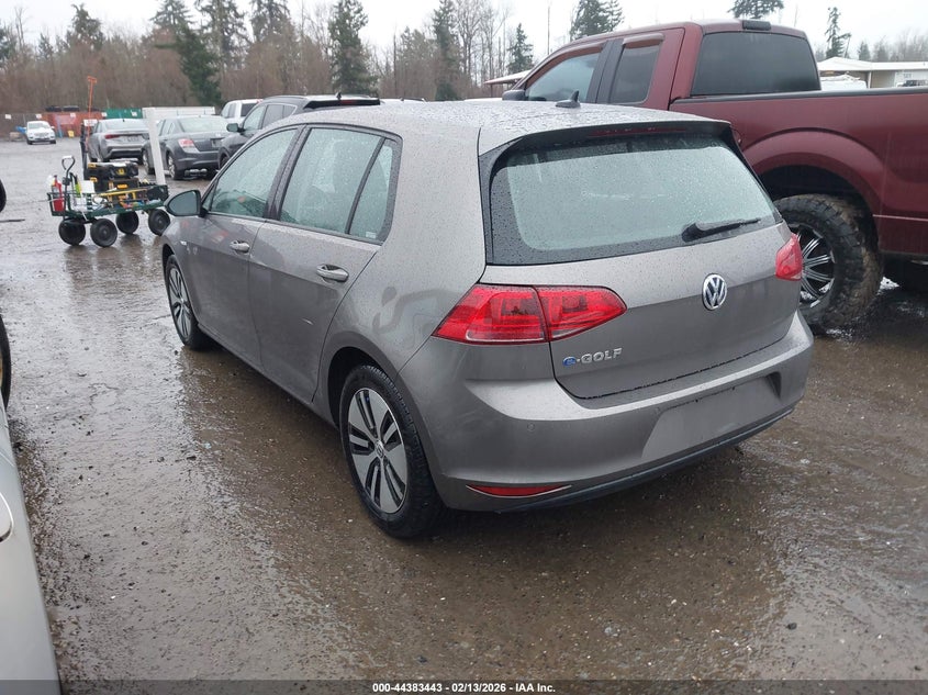 2015 Volkswagen E-Golf Sel Premium