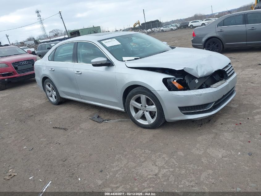 2013 Volkswagen Passat 2.5L Se
