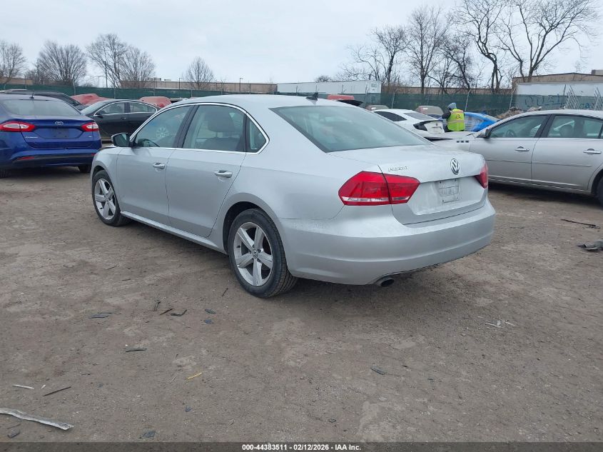 2013 Volkswagen Passat 2.5L Se