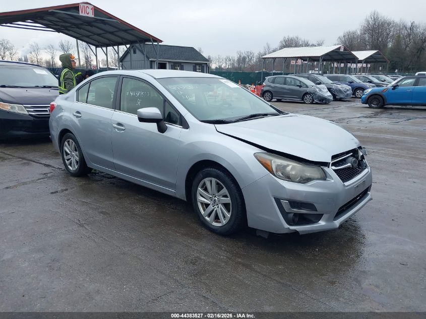 2016 Subaru Impreza 2.0I Premium