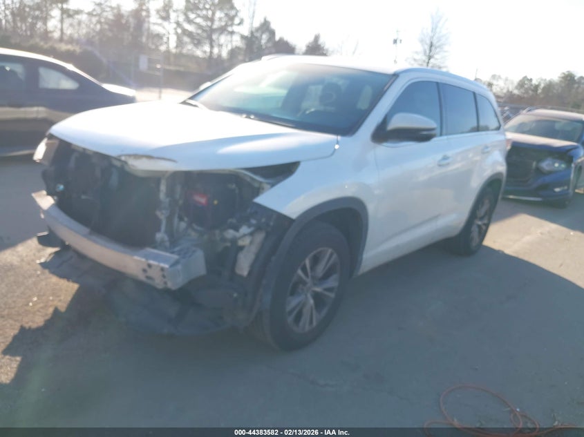 2015 Toyota Highlander Xle V6