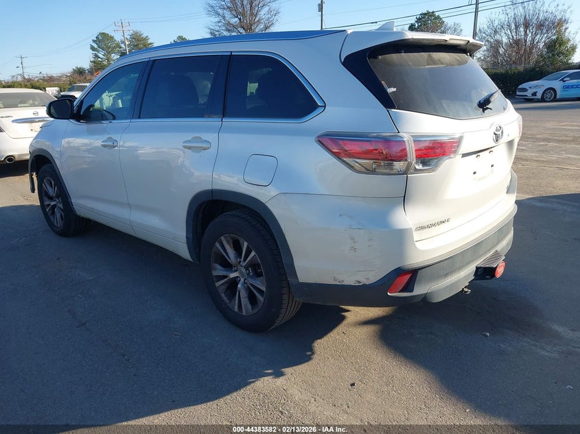 2015 Toyota Highlander Xle V6