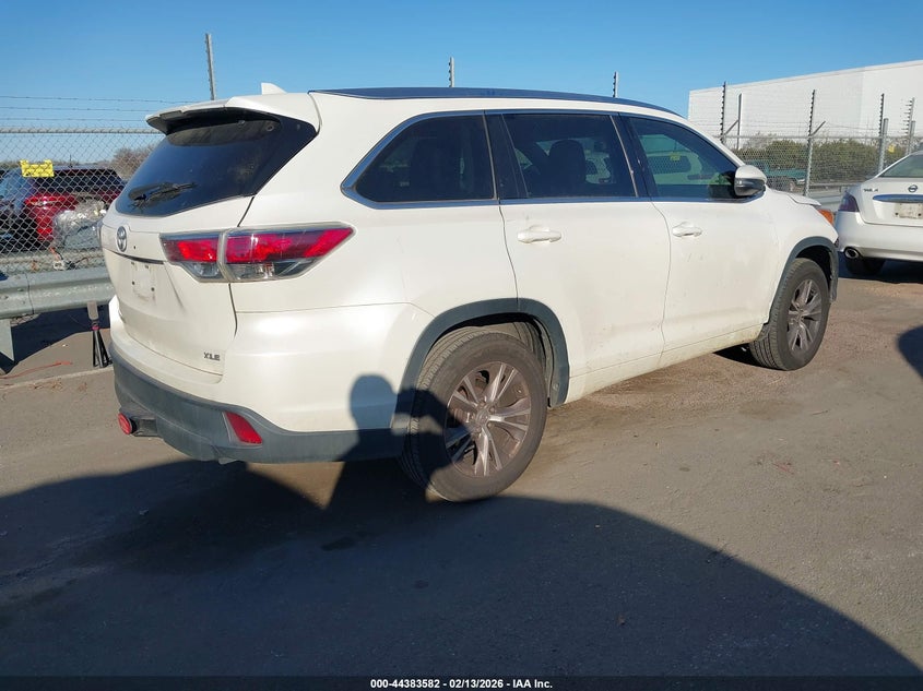 2015 Toyota Highlander Xle V6