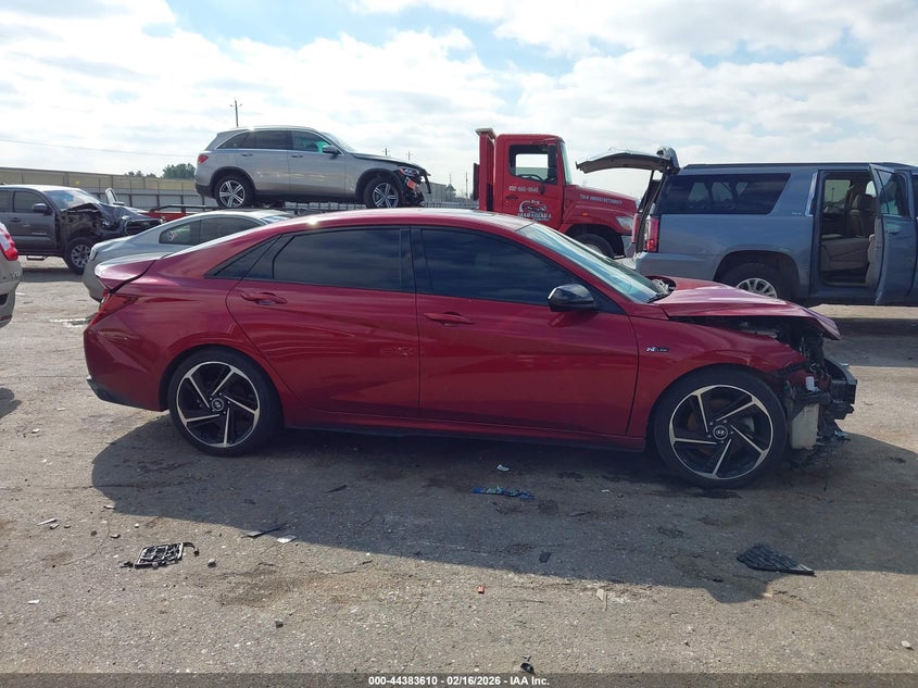 VIN KMHLR4AF4PU587380 2023 HYUNDAI ELANTRA N LINE