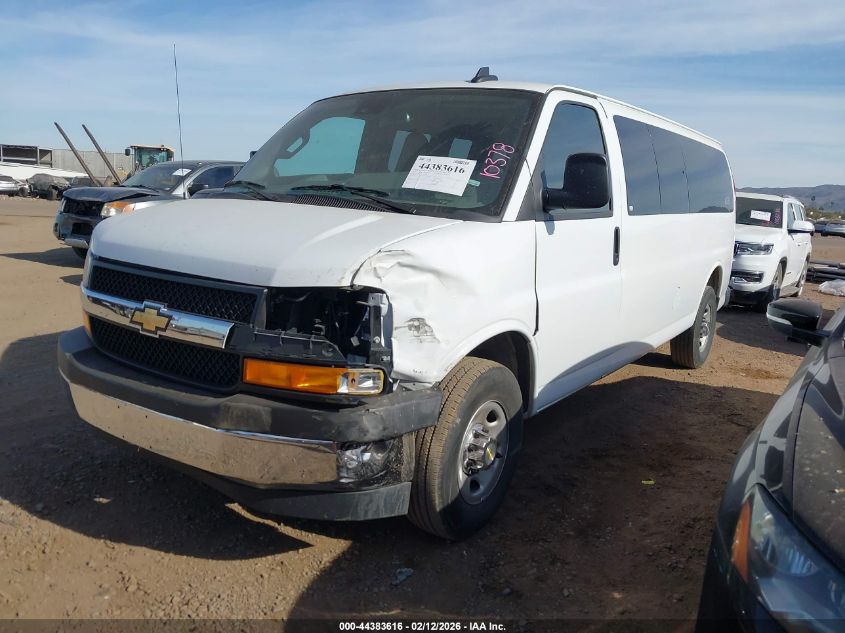 2025 Chevrolet Express Passenger Rwd 3500 Extended Wheelbase Lt