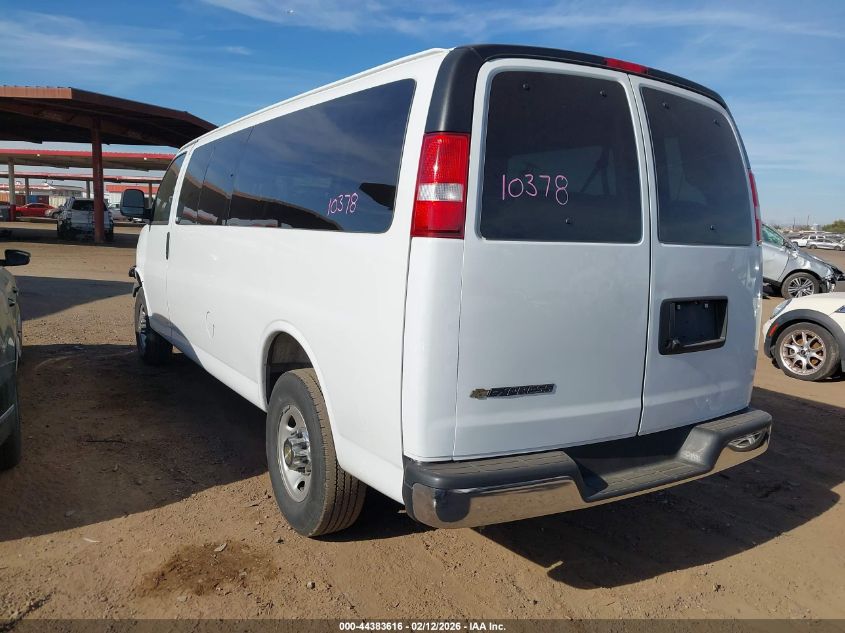 2025 Chevrolet Express Passenger Rwd 3500 Extended Wheelbase Lt