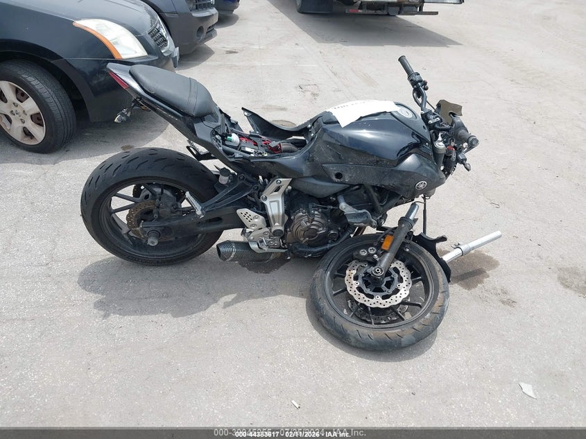 2016 Yamaha Fz07 C VIN: JYARM06Y7GA002000 Lot: 44383617