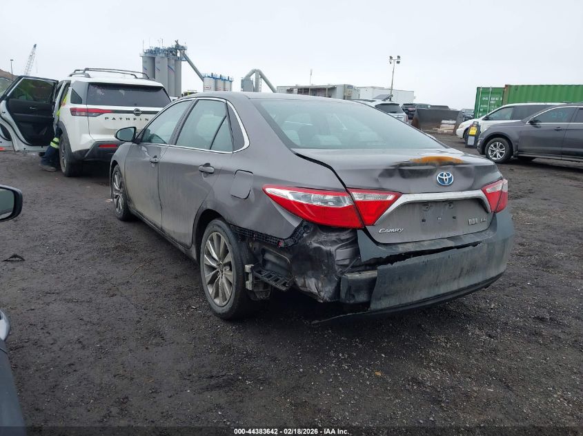 2016 Toyota Camry Hybrid Le