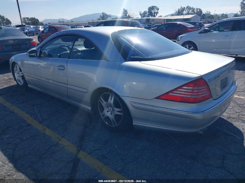 2004 Mercedes-Benz Cl 500