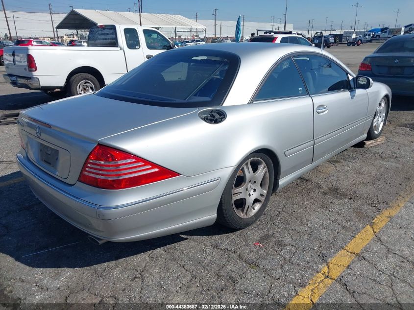 2004 Mercedes-Benz Cl 500