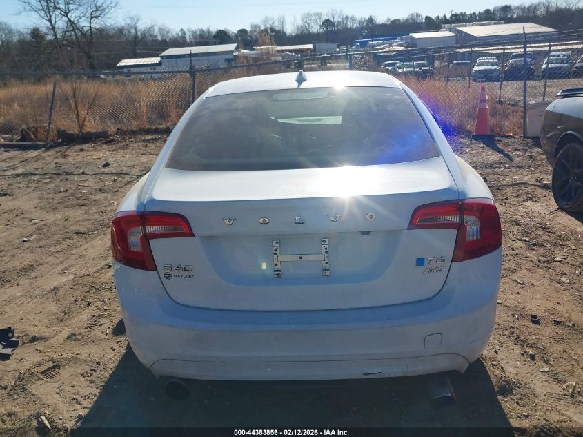 2014 Volvo S60 T6 VIN: YV1902FH7E2274320 Lot: 44383856