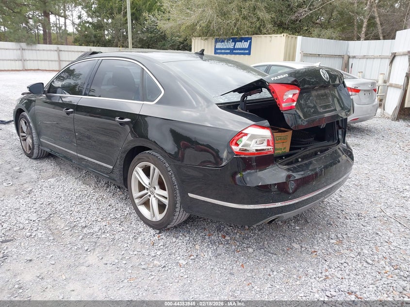 2012 Volkswagen Passat 2.0L Tdi Sel Premium