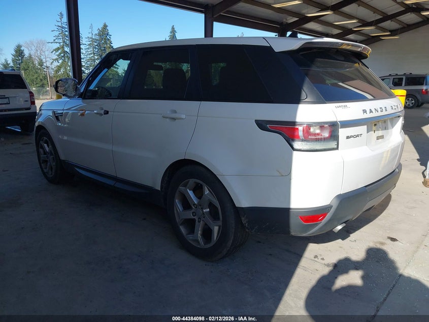 2016 Land Rover Range Rover Sport 3.0L V6 Turbocharged Diesel Se Td6