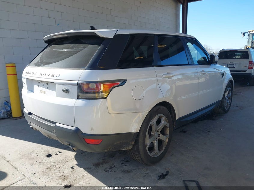 2016 Land Rover Range Rover Sport 3.0L V6 Turbocharged Diesel Se Td6