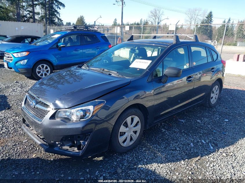 2016 Subaru Impreza 2.0I