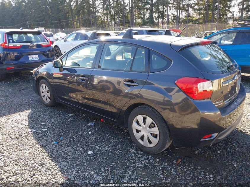 2016 Subaru Impreza 2.0I