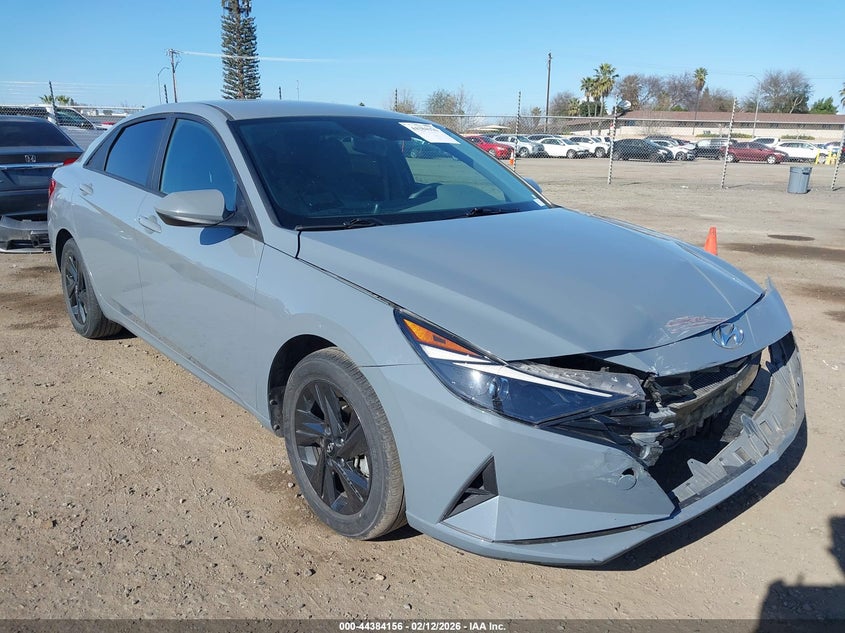 2023 Hyundai Elantra Hybrid Blue