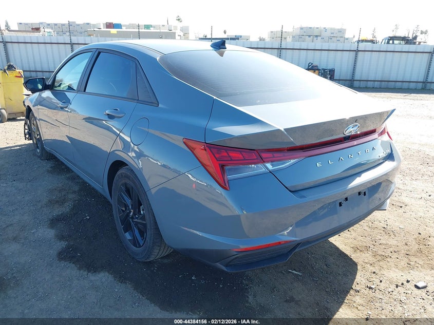 2023 Hyundai Elantra Hybrid Blue