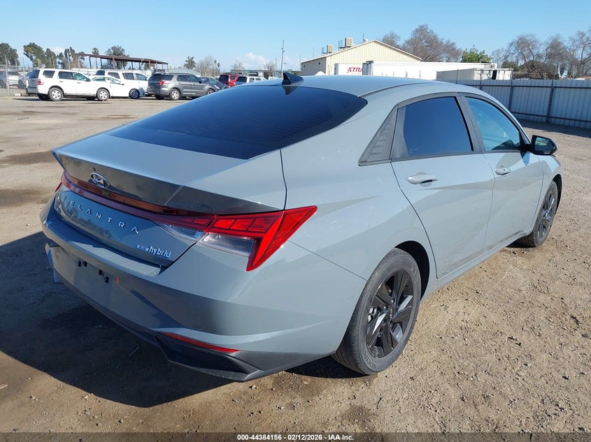 2023 Hyundai Elantra Hybrid Blue