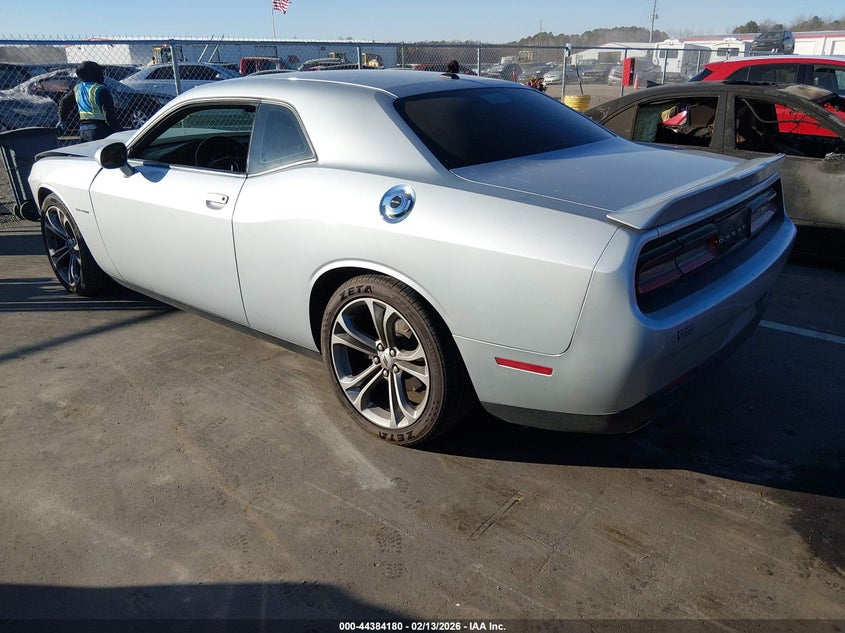 Vin: 2c3cdzbt9lh124821, lot: 44880690, dodge challenger r/t 20203