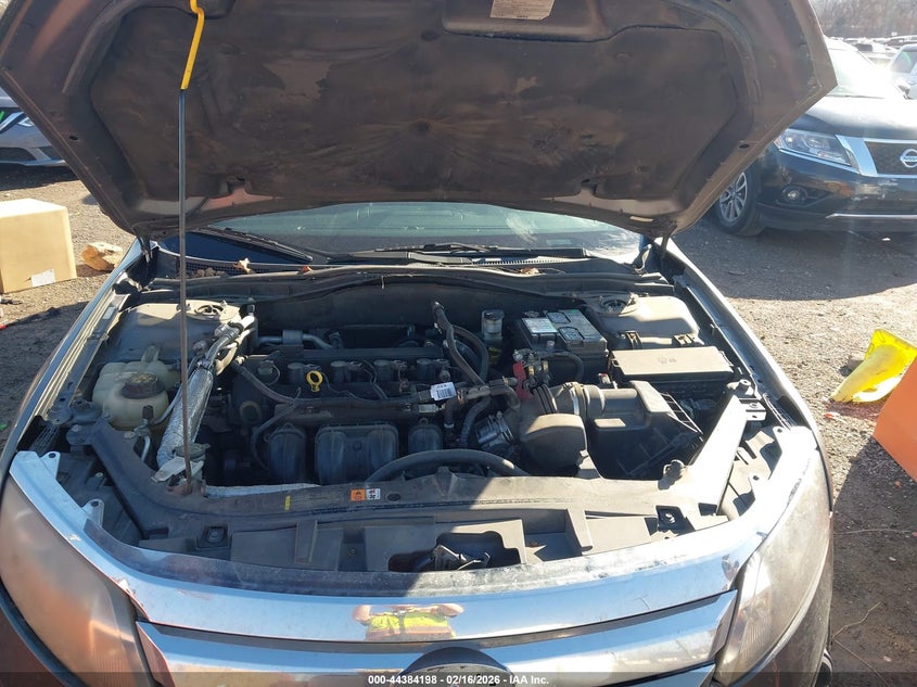 2012 Ford Fusion 2.5 Sel grey Lot 111044384198 Vin 3FAHP0JA6CR290230