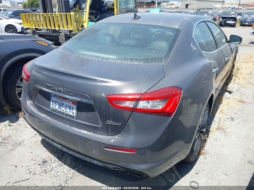 Vin: zam57xsa6j1304912, lot: 44880790, maserati ghibli 20184