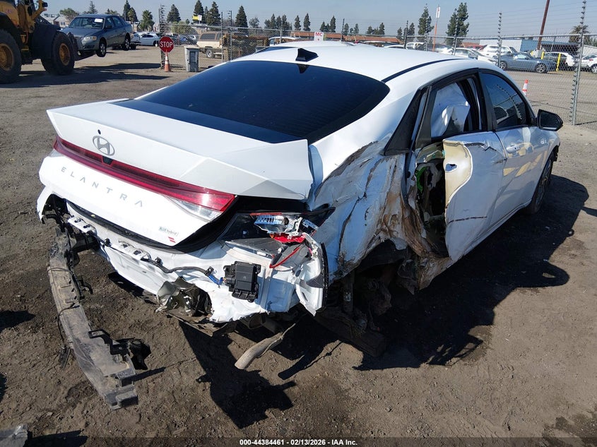 2025 Hyundai Elantra Hybrid Blue