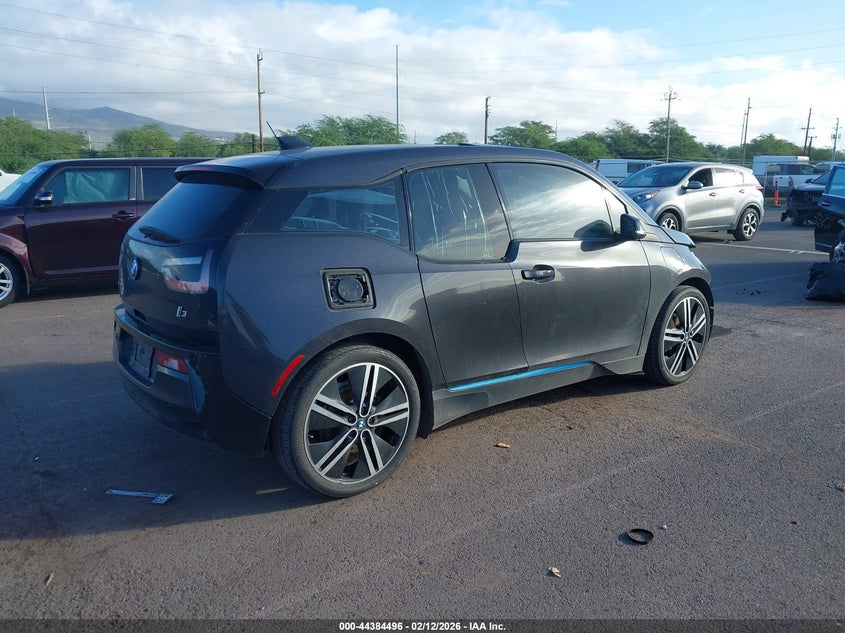 Vin: wby1z4c55fv279173, lot: 44881006, bmw i3 base w/range extender 20154