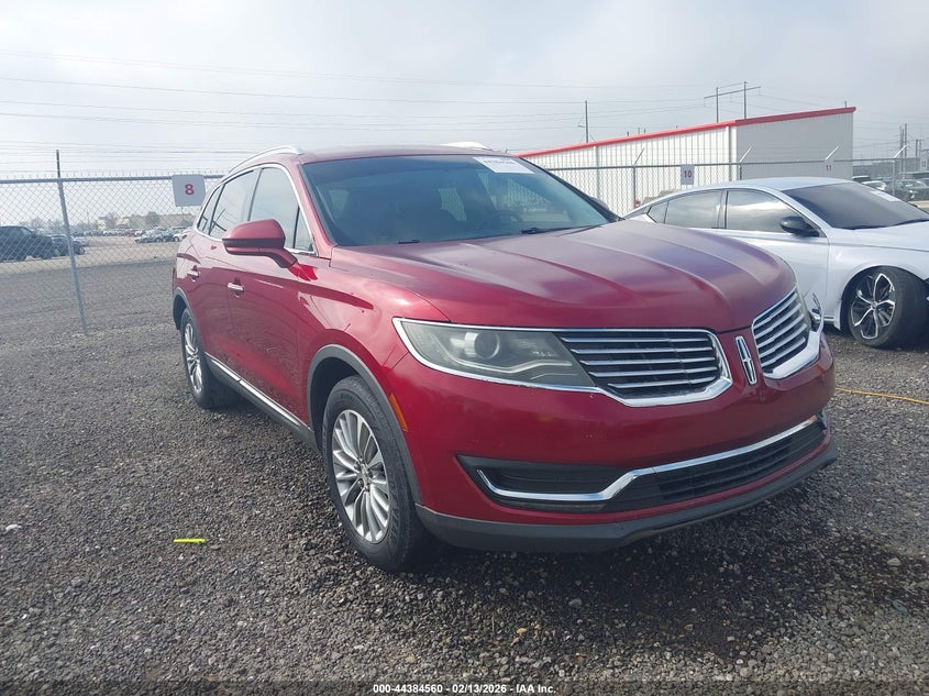 2018 Lincoln Mkx Select